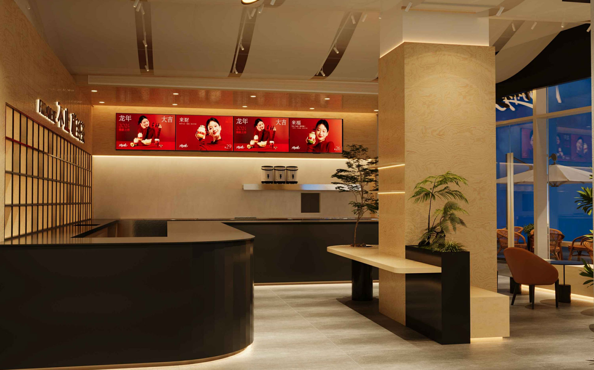 杭州濱江銀泰店效果圖