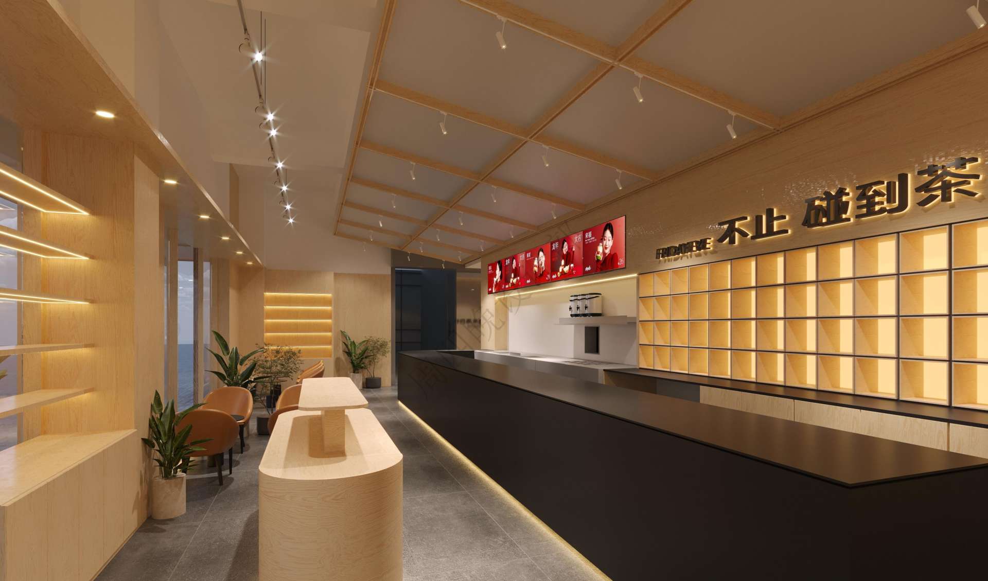 紹興上虞上百萬(wàn)和城店效果圖