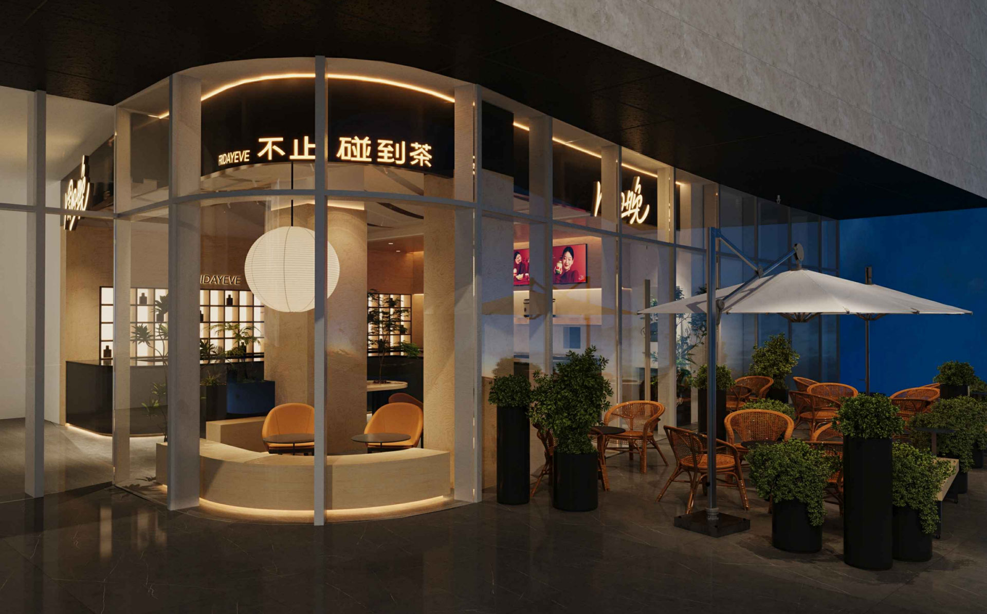 杭州濱江銀泰店效果圖